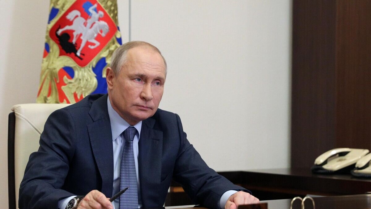    Президент России Владимир Путин© РИА Новости / Сергей Ильин