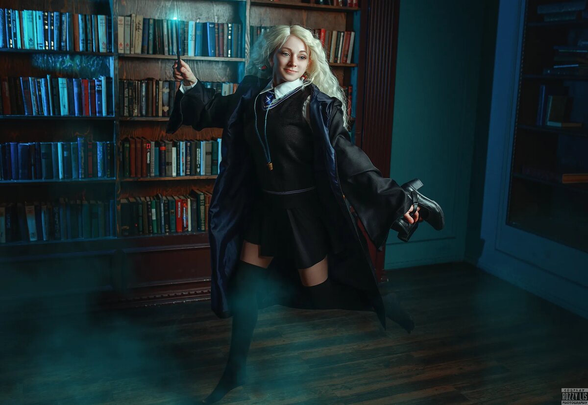 Косплей на Полумну Лавгуд из «Гарри Поттера». Косплеер: Violet Cosplay. Источник: vk.com/cos_by_violet   📷