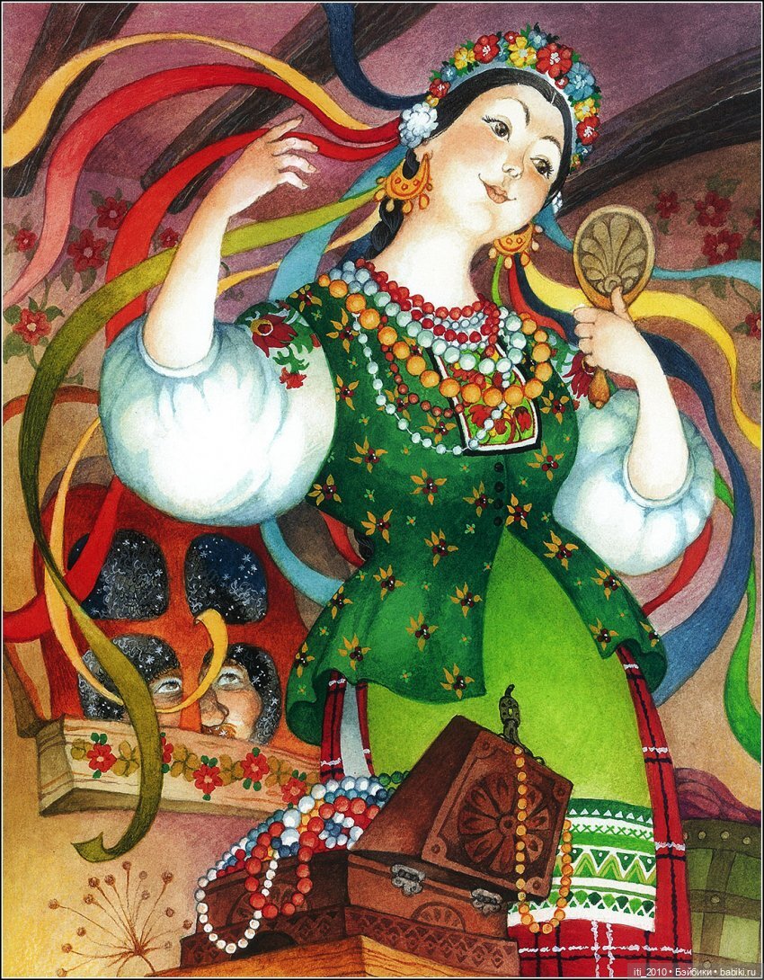 Оксана знала и слышала всё, что про неё говорили, и была капризна, как красавица… 