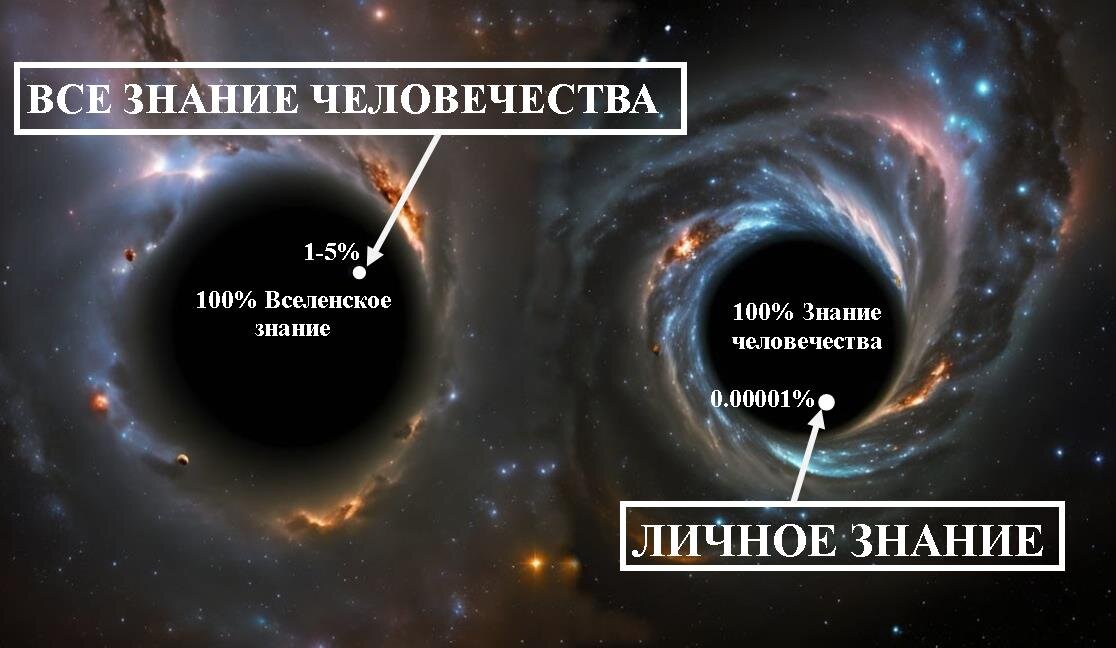 Проценты достаточно индивидуальны и условны, как и термин «Черная дыра». «Кто думает, что он знает что-нибудь, тот ничего ещё не знает так, как должно знать» (Библия, 1-е послание Коринфянам, 8:2)