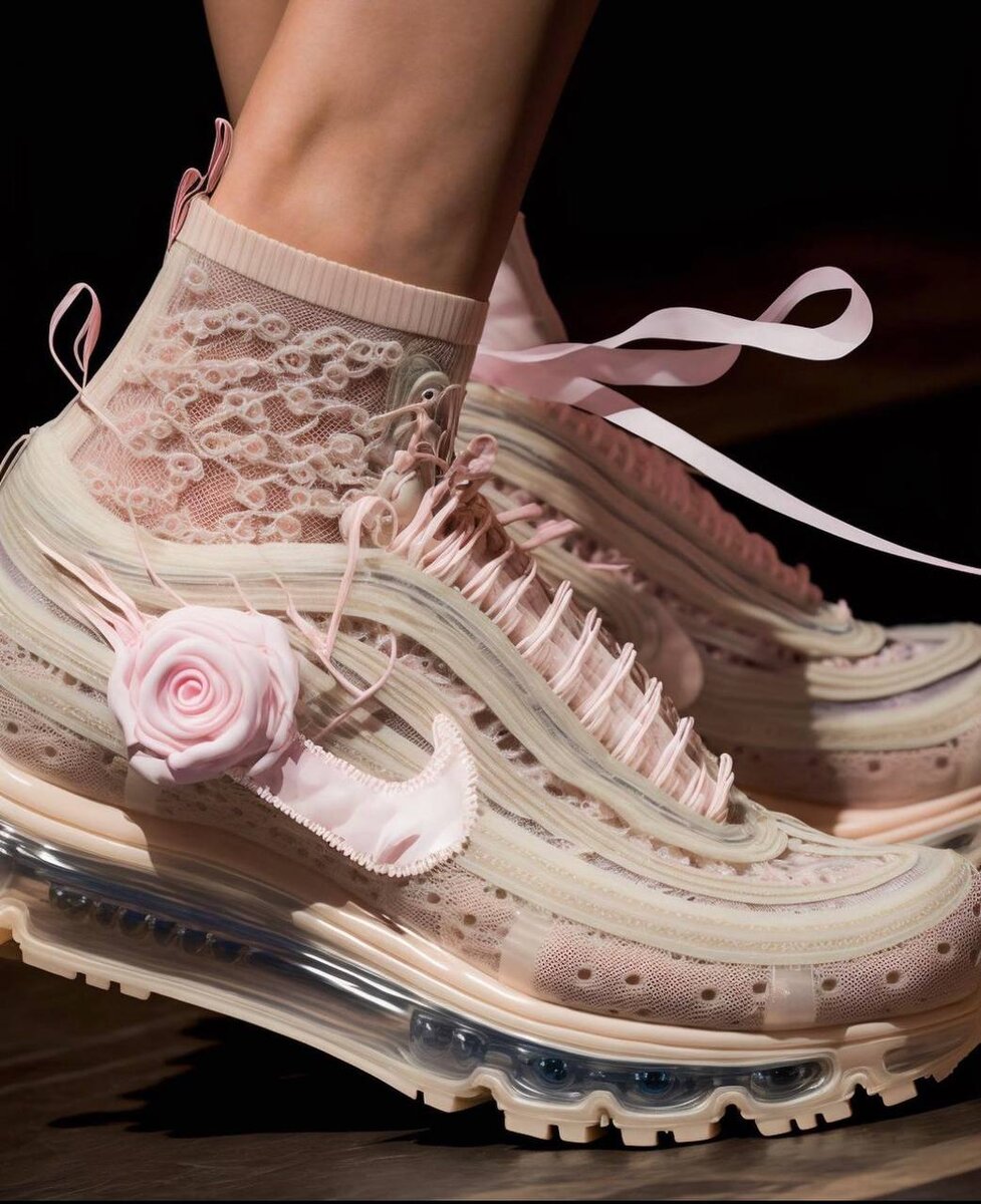 Кроссовки Nike от нейросети ai_clothingdaily