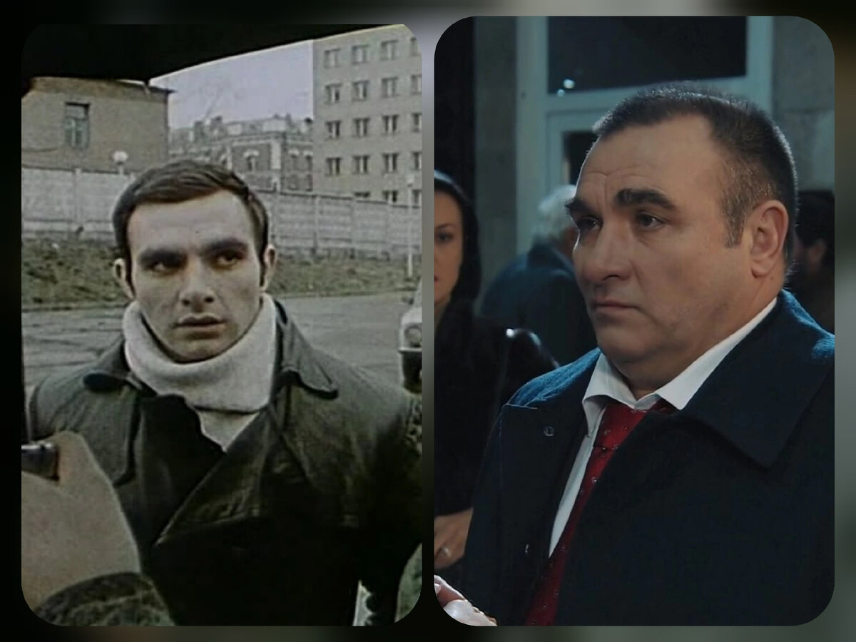 Сергей Векслер в молодости и сейчас, кадры из фильмов с его участием "Охота на сутенера" и "Не смей мне говорить "прощай""