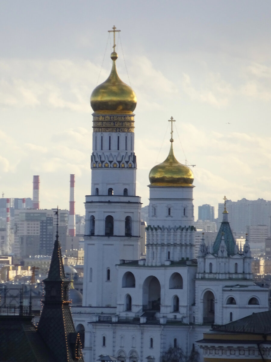 вид с колокольни ивана великого в москве