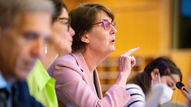 Сандра Галлина, глава службы здравоохранения Еврокомиссии 
