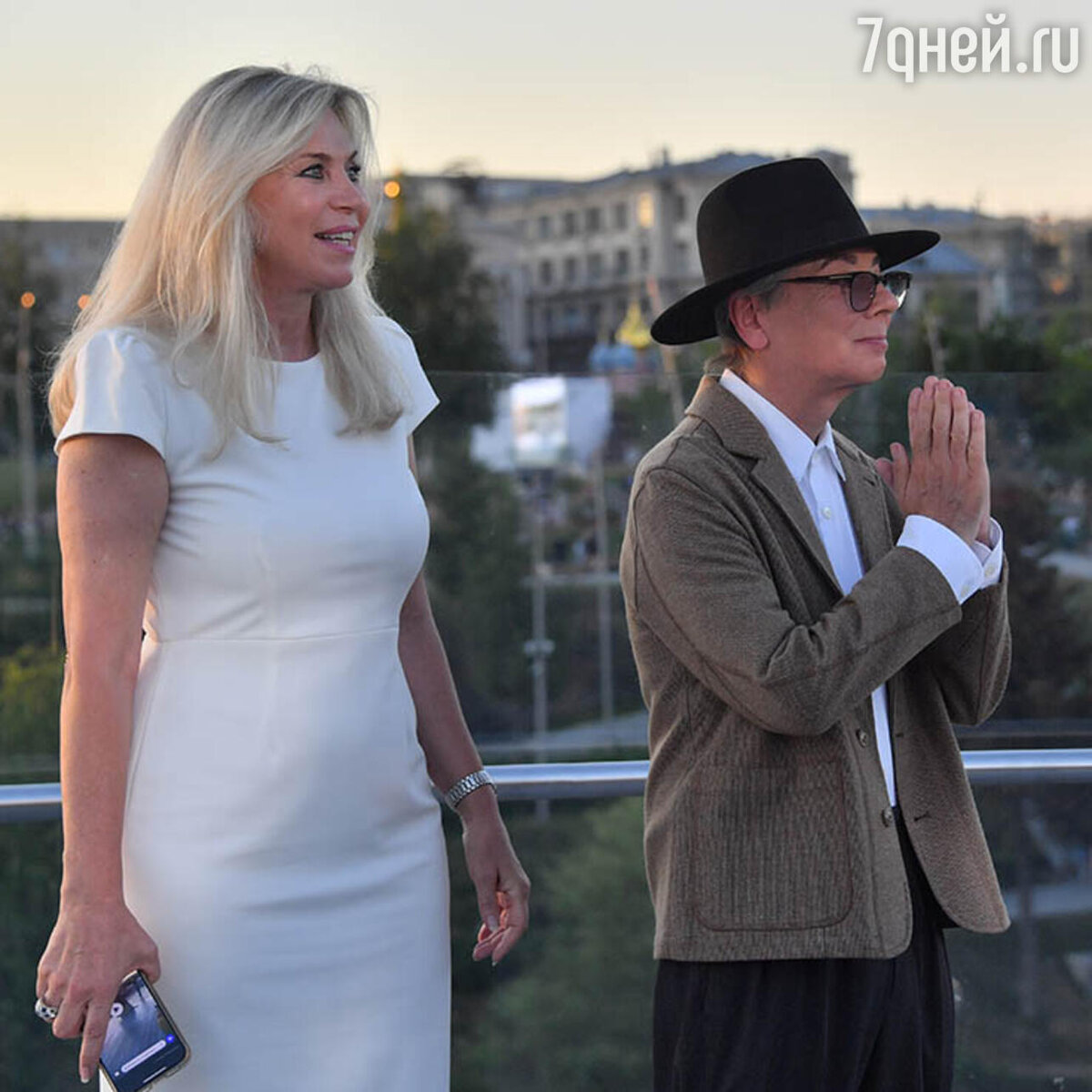    Валентин Юдашкин с супругой Komsomolskaya Pravda/globallookpress.com