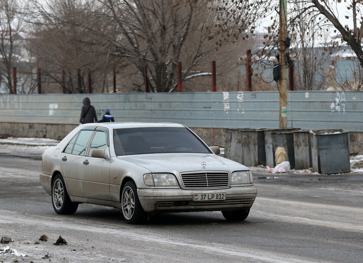 Подборка Mercedes W140 на дорогах Армении | ФотоОхота на автомобили | Дзен