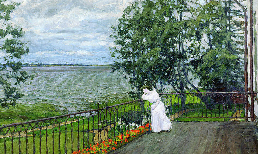 "Печальные думы" (1907) Ярославский художественный музей