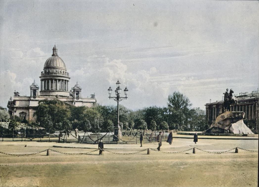 Исаакиевский мост 19 век