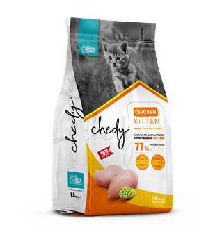 Корм CHEDY Kitten курица