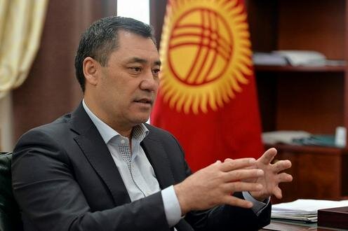 Садыр Жапаров. Фото с сайта kg.eurasiatoday.ru