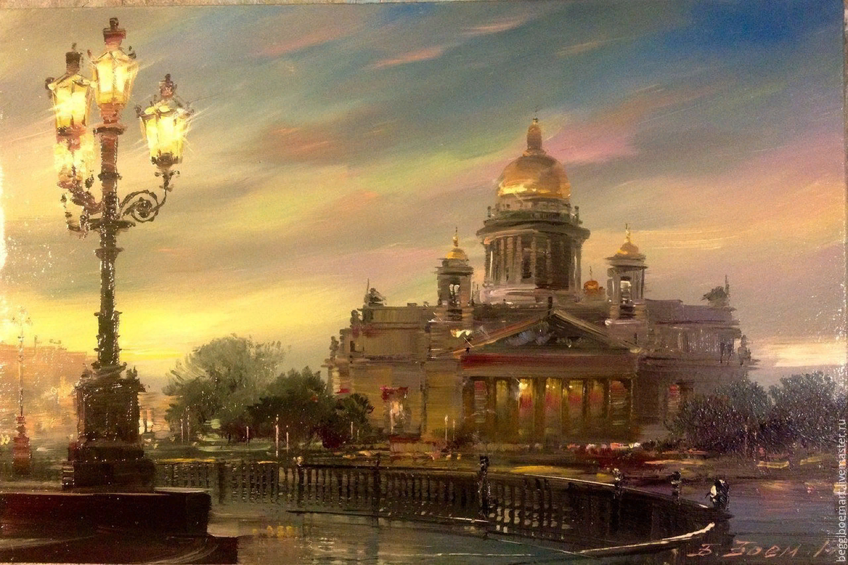 Картины с изображением петербурга