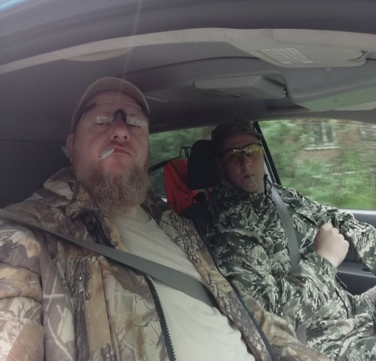 Селфи перед отъездом от дома