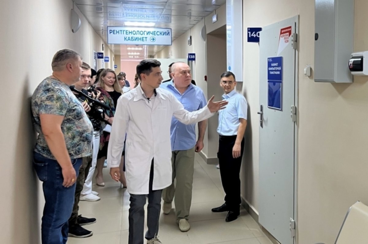    В Ирбите открылось после капремонта детское поликлиническое отделение