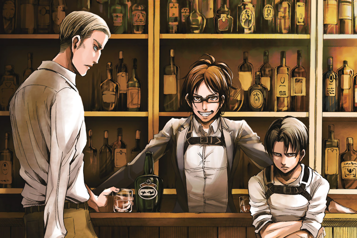 Фрагмент обложки седьмого тома манги Хадзимэ Исаямы «Атака на титанов» © ООО «Издательская Группа «Азбука-Аттикус»