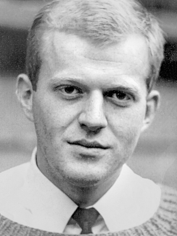 Виталий Сирота - аспирант ЛГУ. 1960-е