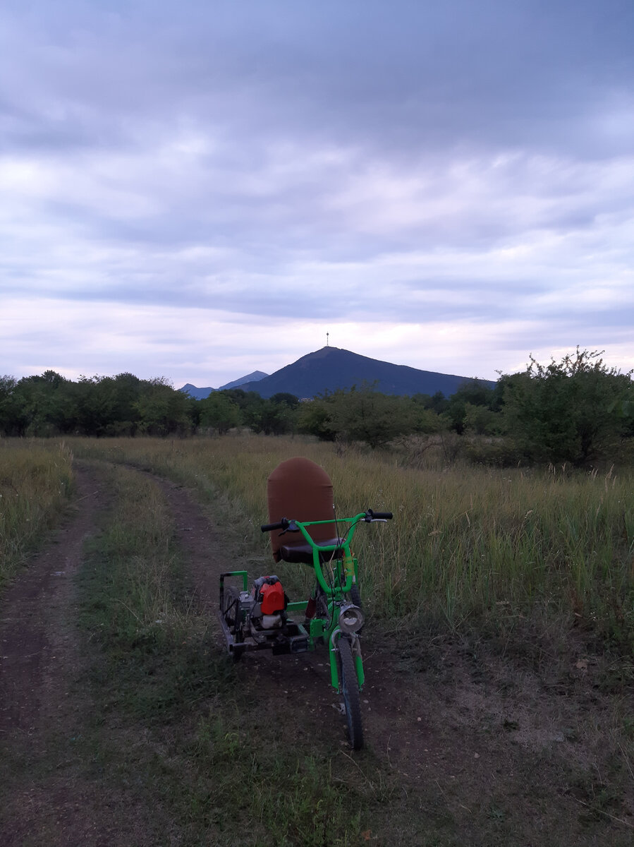 Бензо трицикл