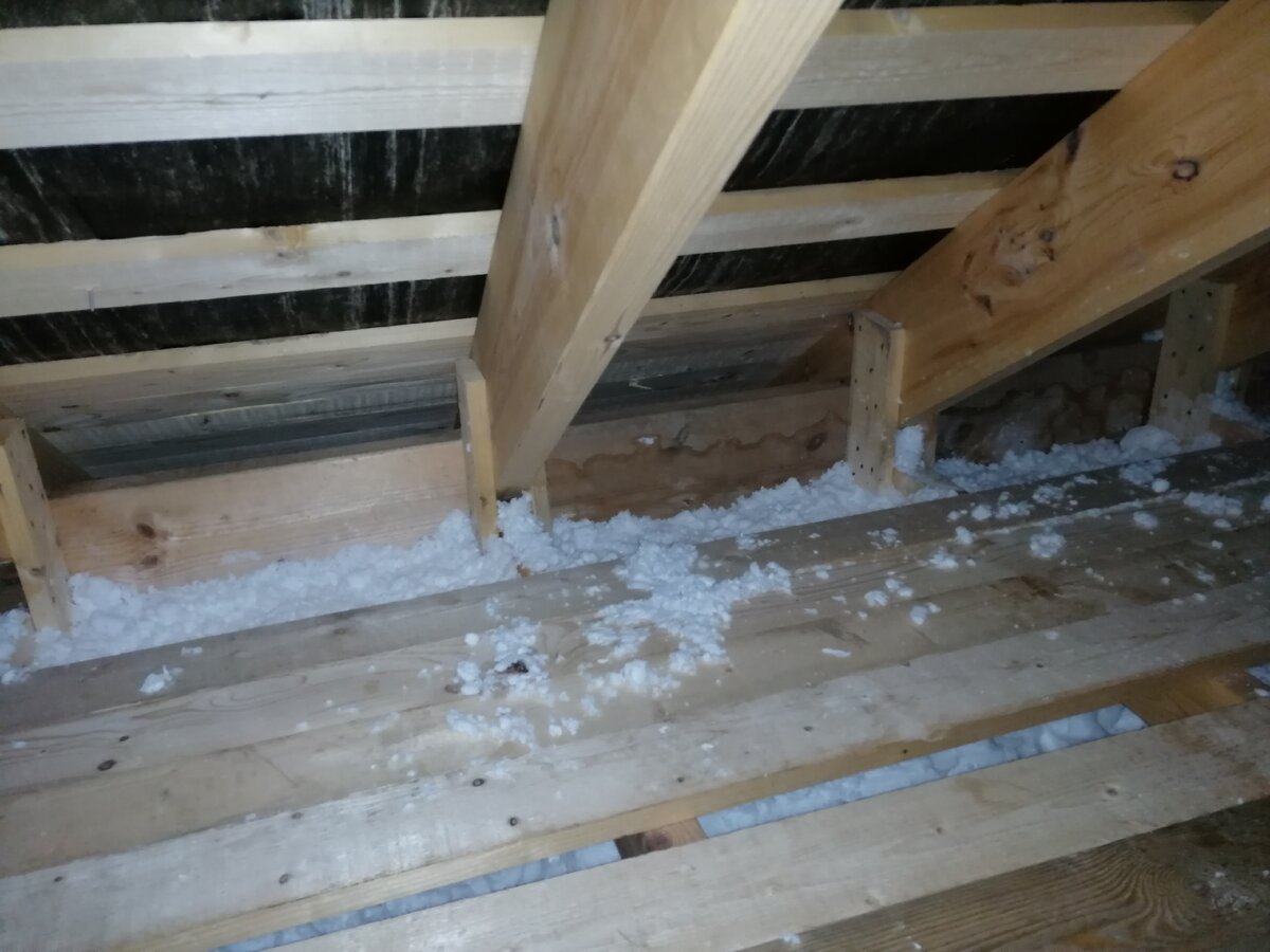 Бриджинги из доски 200 мм, между лагами. 