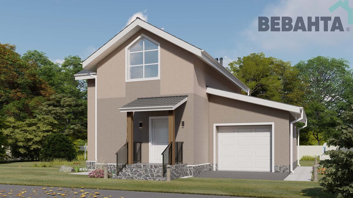 Фасадные решения проекта "Дэвидсон". Информация с сайта Vevanta.com