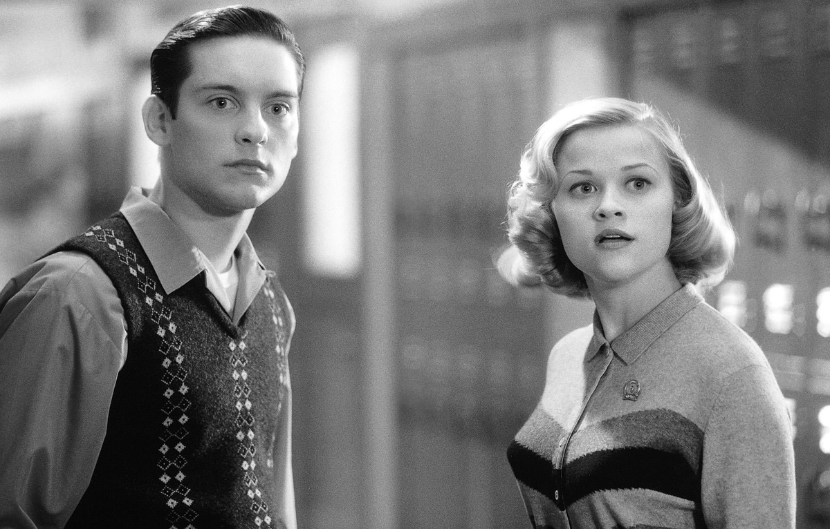 кадр из фильма "Плезантвиль"