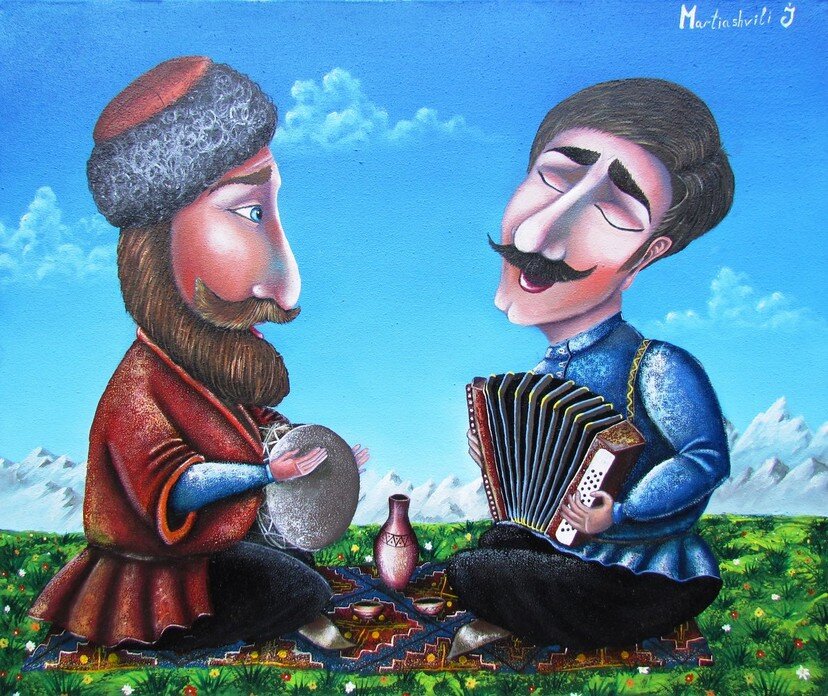 Картина Зураба Мартиашвили.