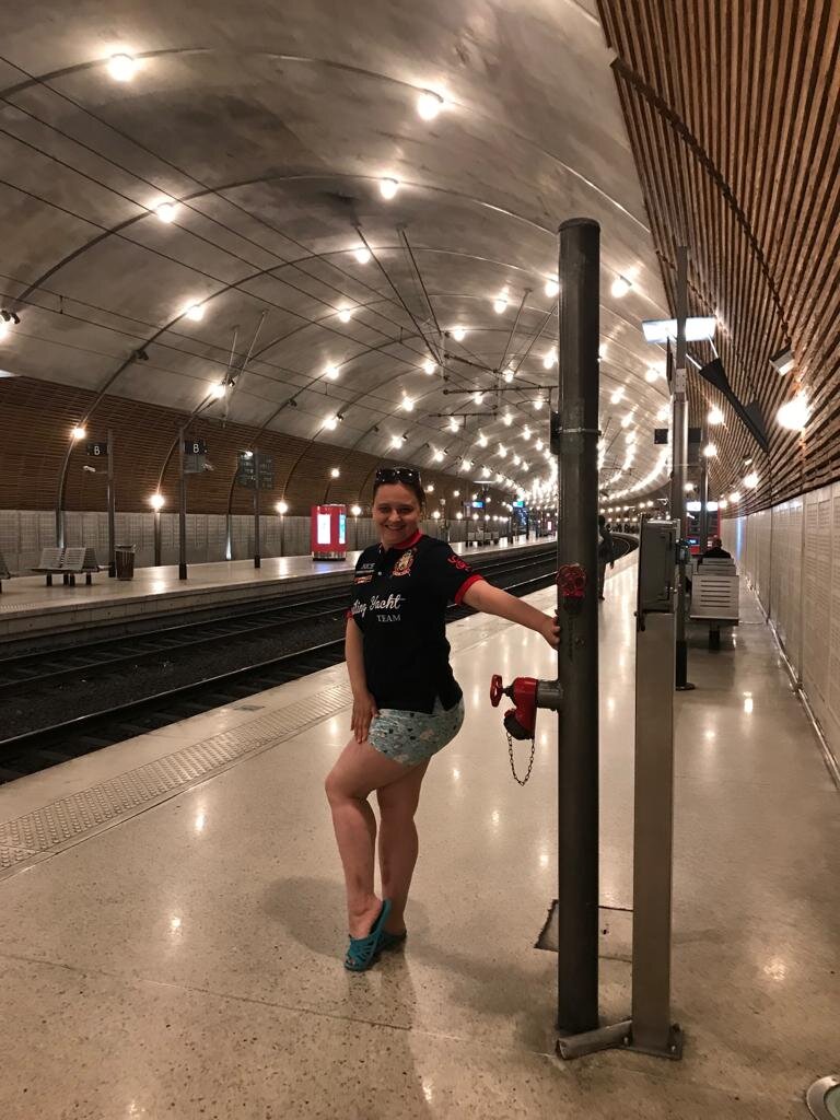 Жд станция в Монако. Фото из личного архива