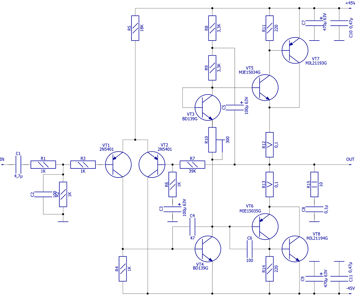 Усилитель арасланова схема