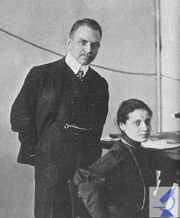                                                  Лиз Мейтнер и Отто Ган