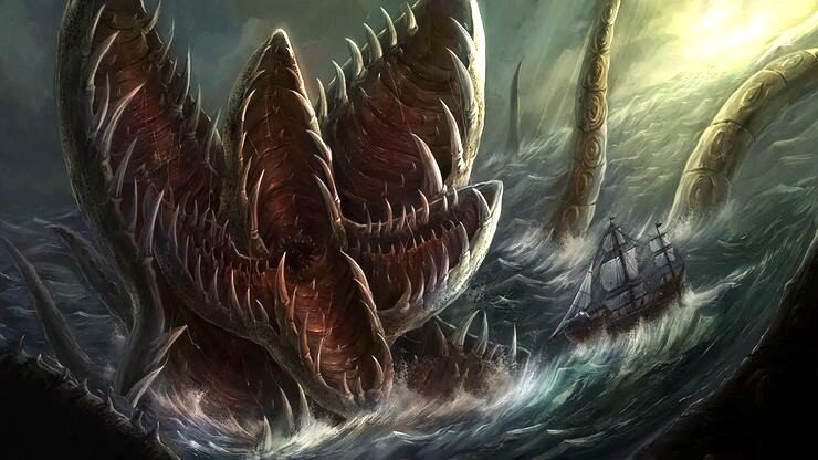 Кракен арт.