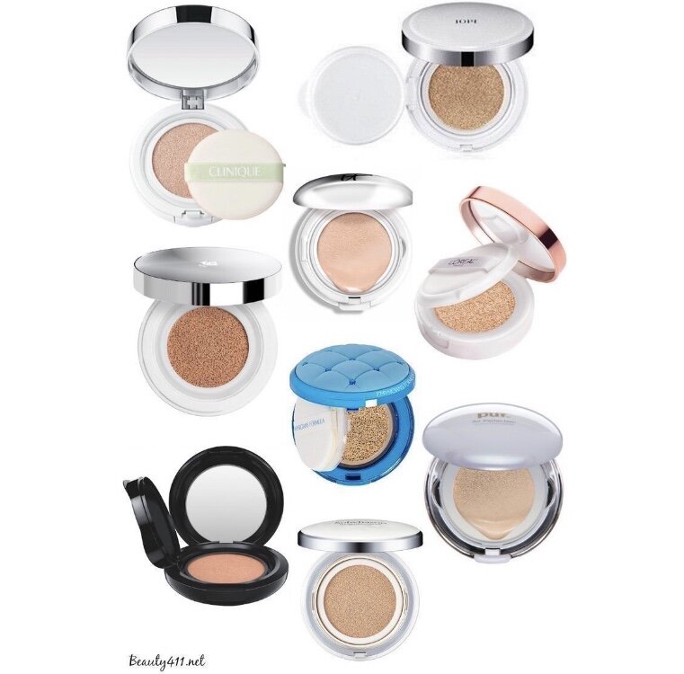 Кушоны разных брендов / Изображение https://ru.pinterest.com