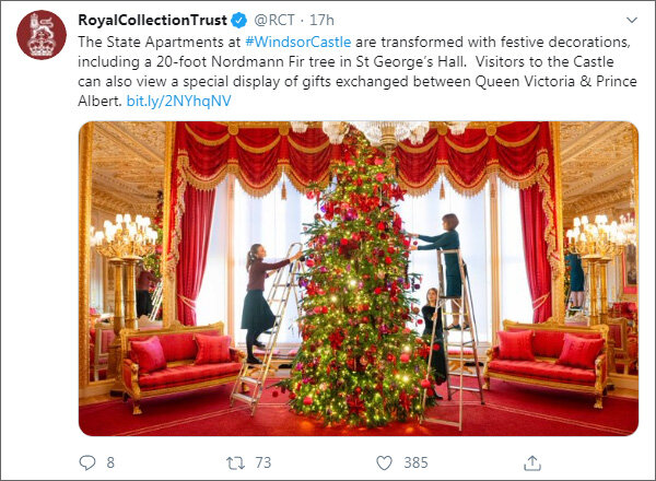 Из твиттера Royal Collection Trust (https://twitter.com/RCT)
