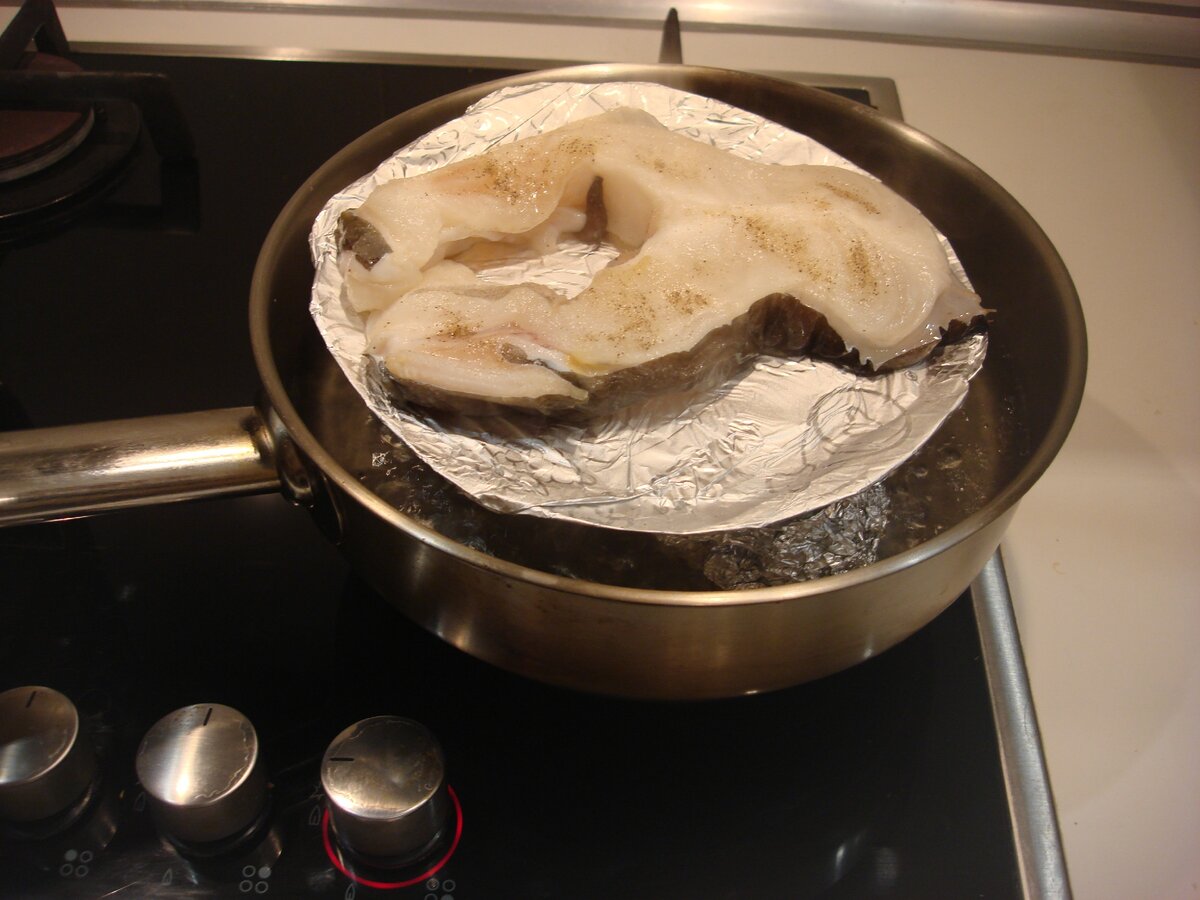 Фото сделано автором (стейк на тарелке)