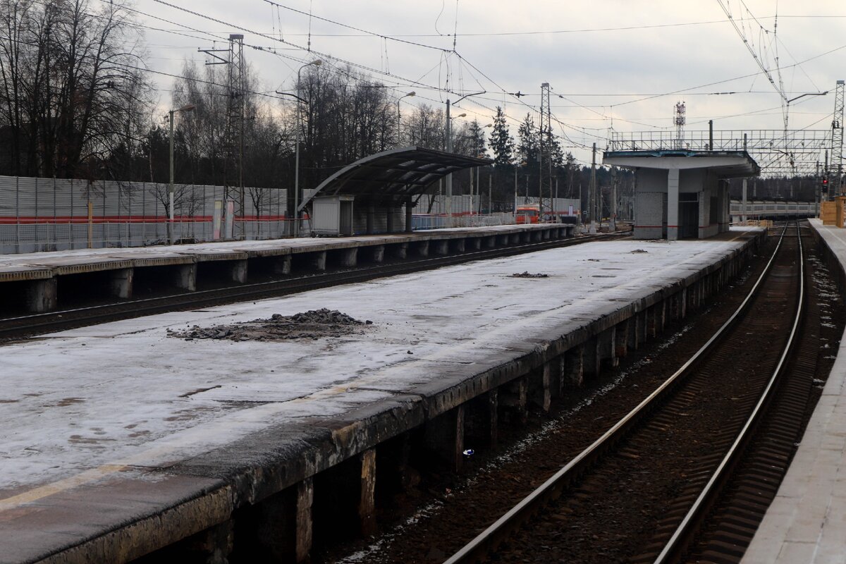Старая платформа ОП Лесной городок