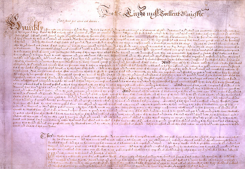 "Петиция о правах". Источник: Wikimedia