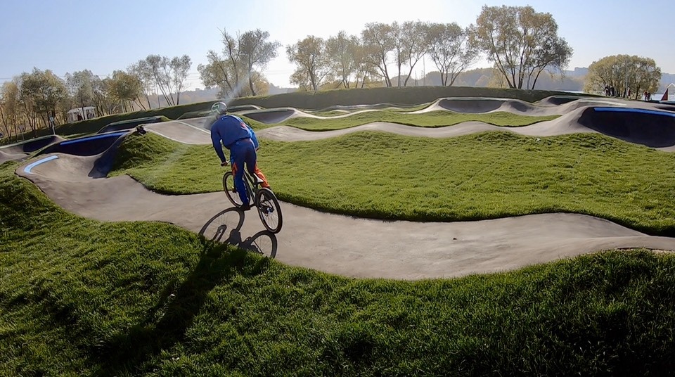 Парк 850-летия Москвы. Pump Track.