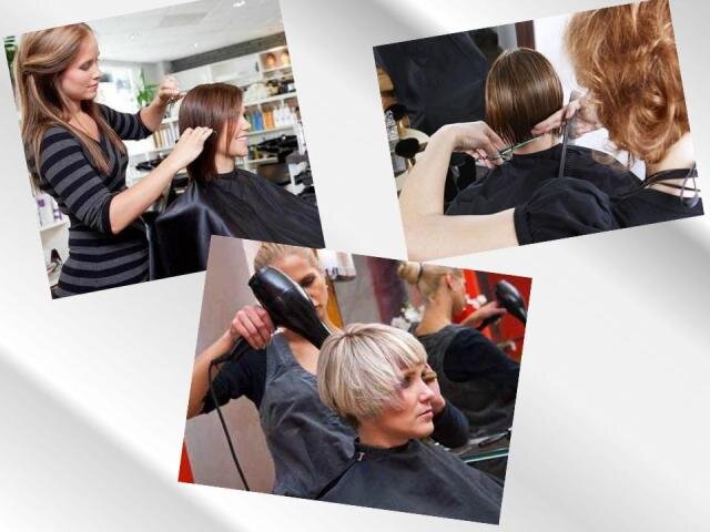 В салоне причесок