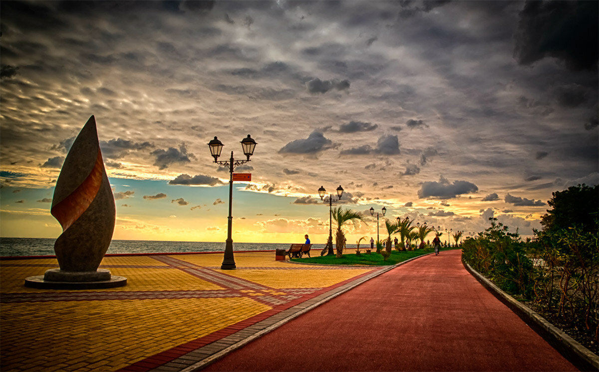 Пляж отеля «Sport Inn»