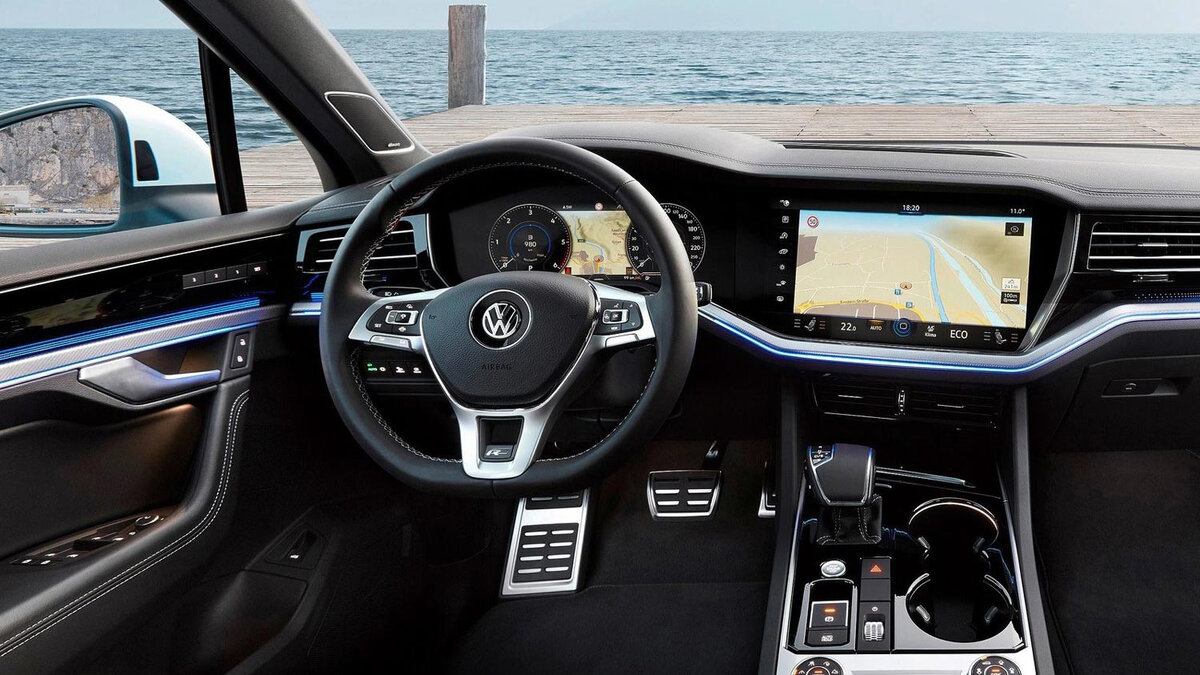 Интерьер volkswagen touareg