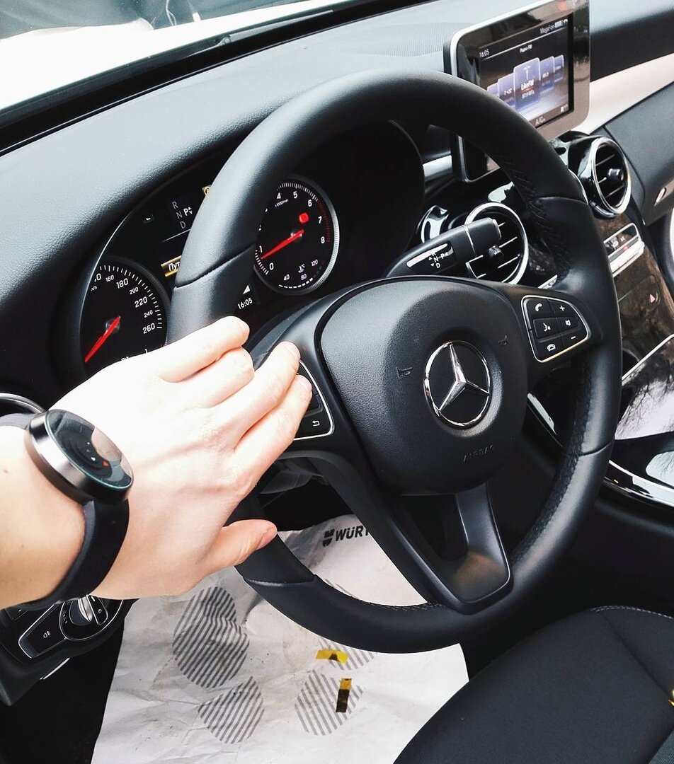 Мерседес С-class, красавец! 