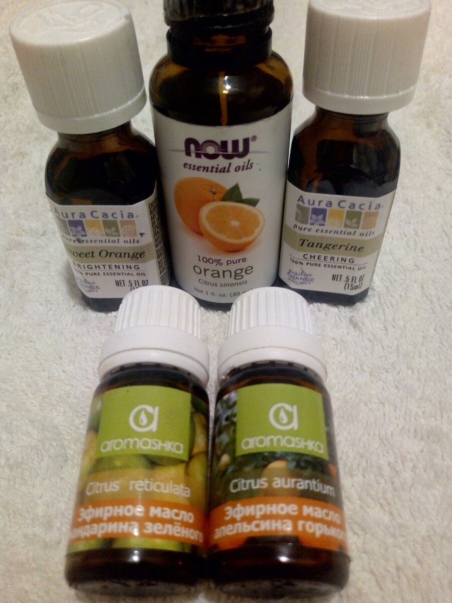 Моя коллекция цитрусовых