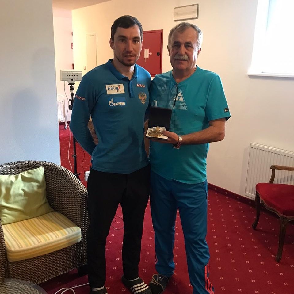 Александр Логинов и Александр Касперович. Источник фото: instagram.com/kasperovichbiathlon