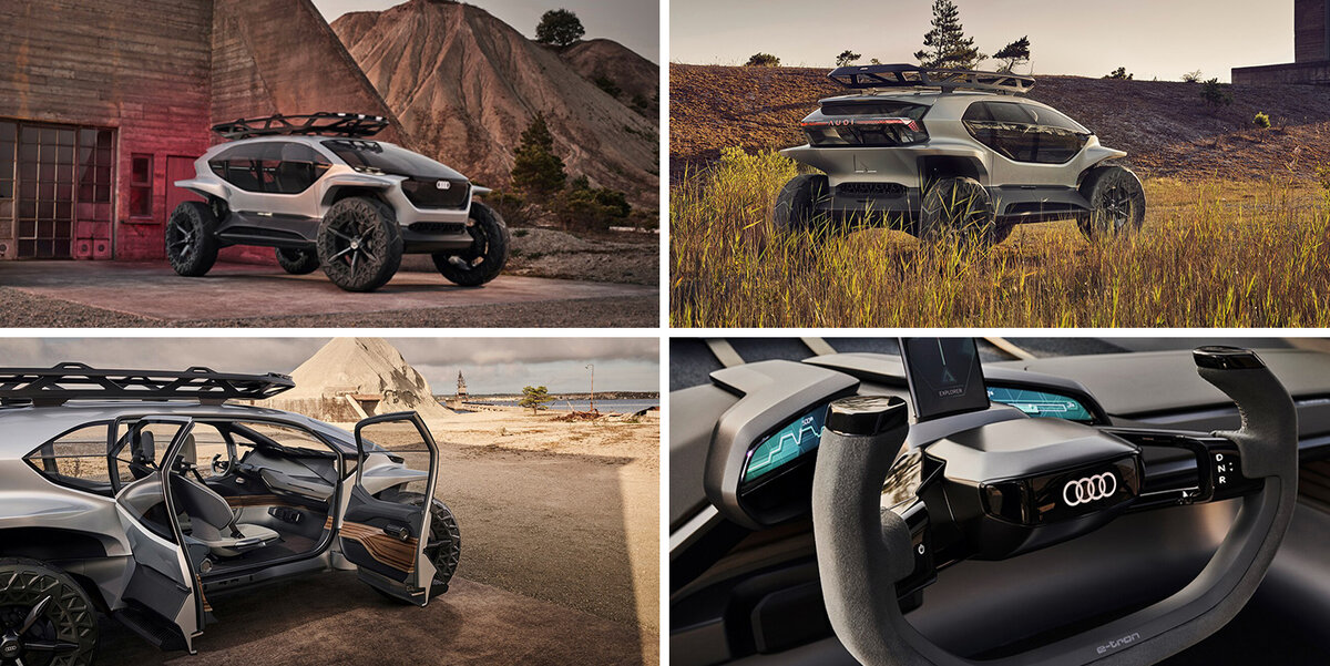Концепты  Audi AI:TRAIL