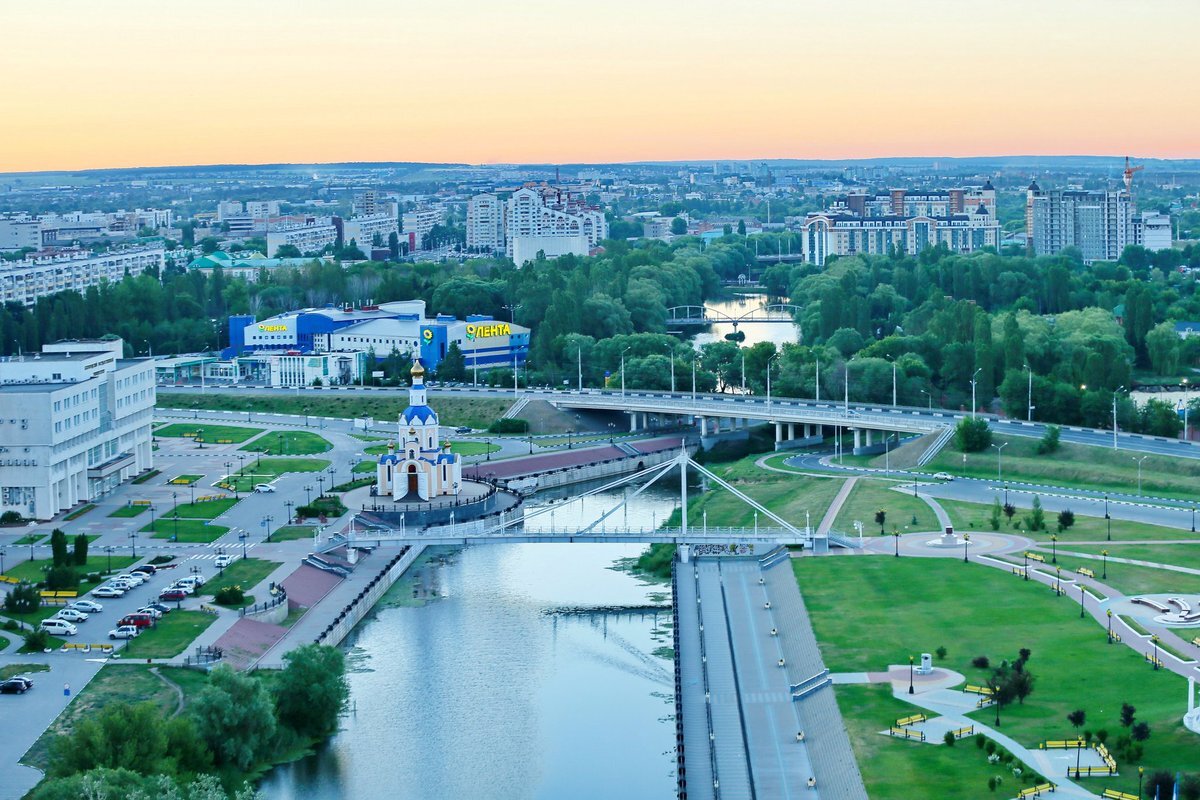 Белгород красивые места для