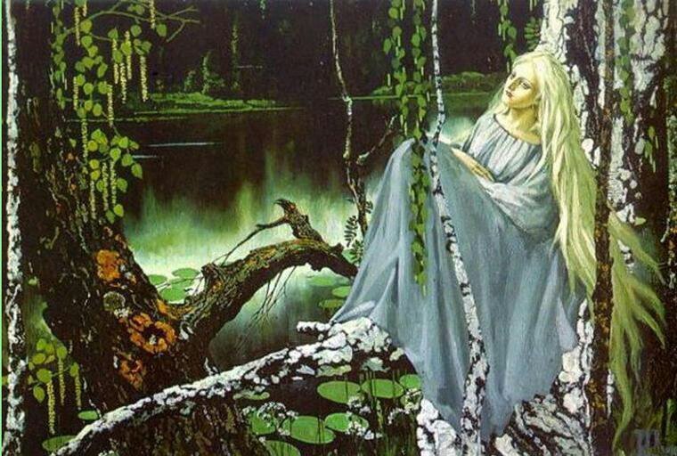 Русалка. художник Константин Васильев.