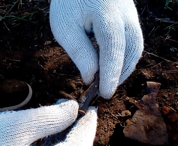 Первый кованый гвоздь 