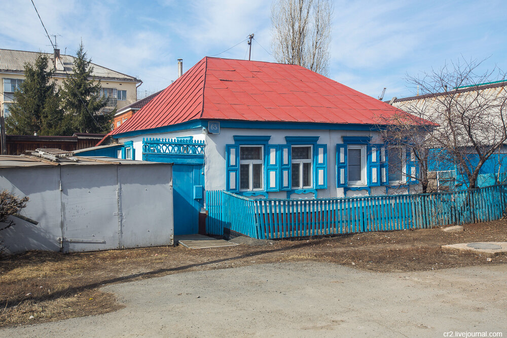 Приятная частная застройка. Оренбург 