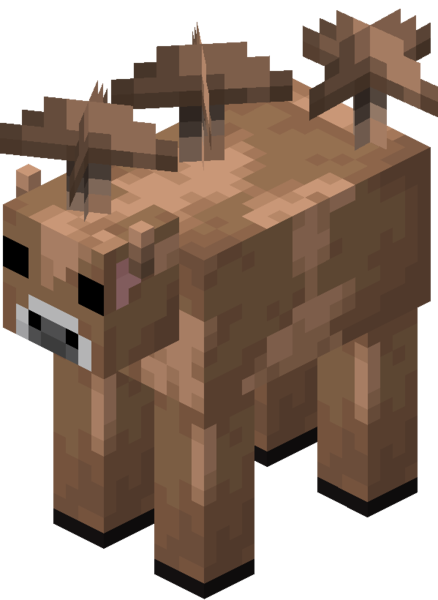 Коричневая грибная корова