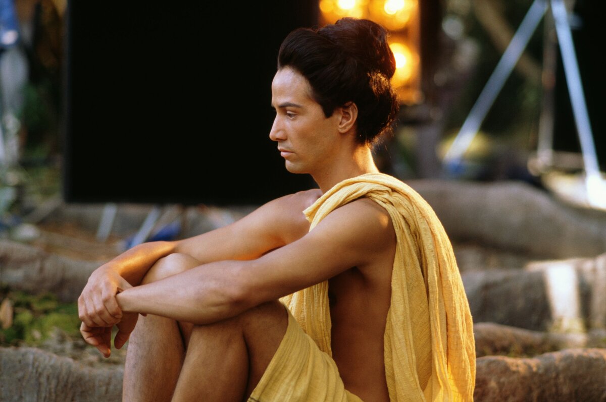 Кадр из фильма "Маленький Будда"