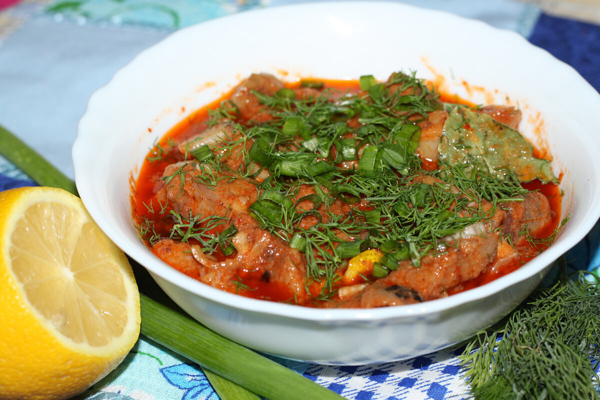 Селёдка по-корейски! Очень быстрый способ маринования! 