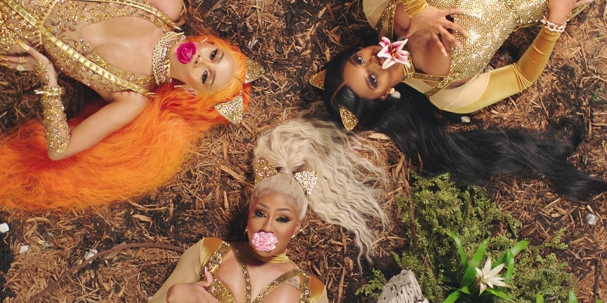 Doja Cat и City Girls
​Фото: кадр из видео
