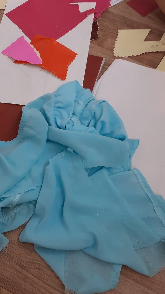 Испорченная блуза